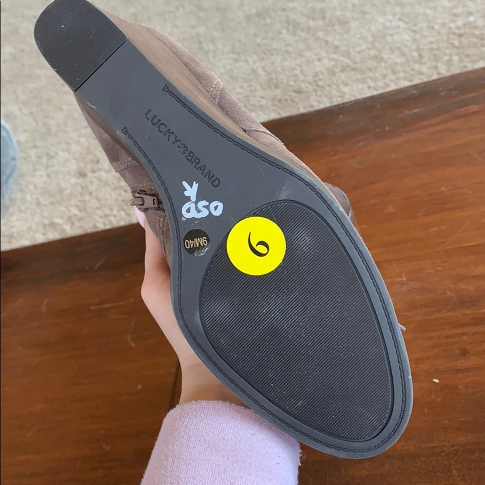 Suede Booties - image 2